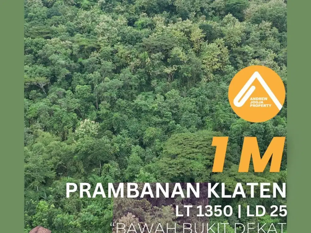 Jual Tanah Pekarangan Dibawah Bukit Lingkungan Desa Sejuk Asri