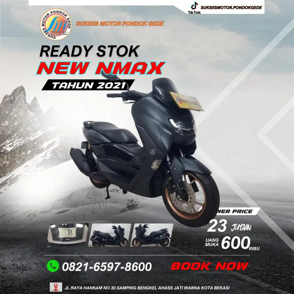 KTP DAERAH BISA KREDIT ATAU CASH NEW NMAX STD TAHUN 2021