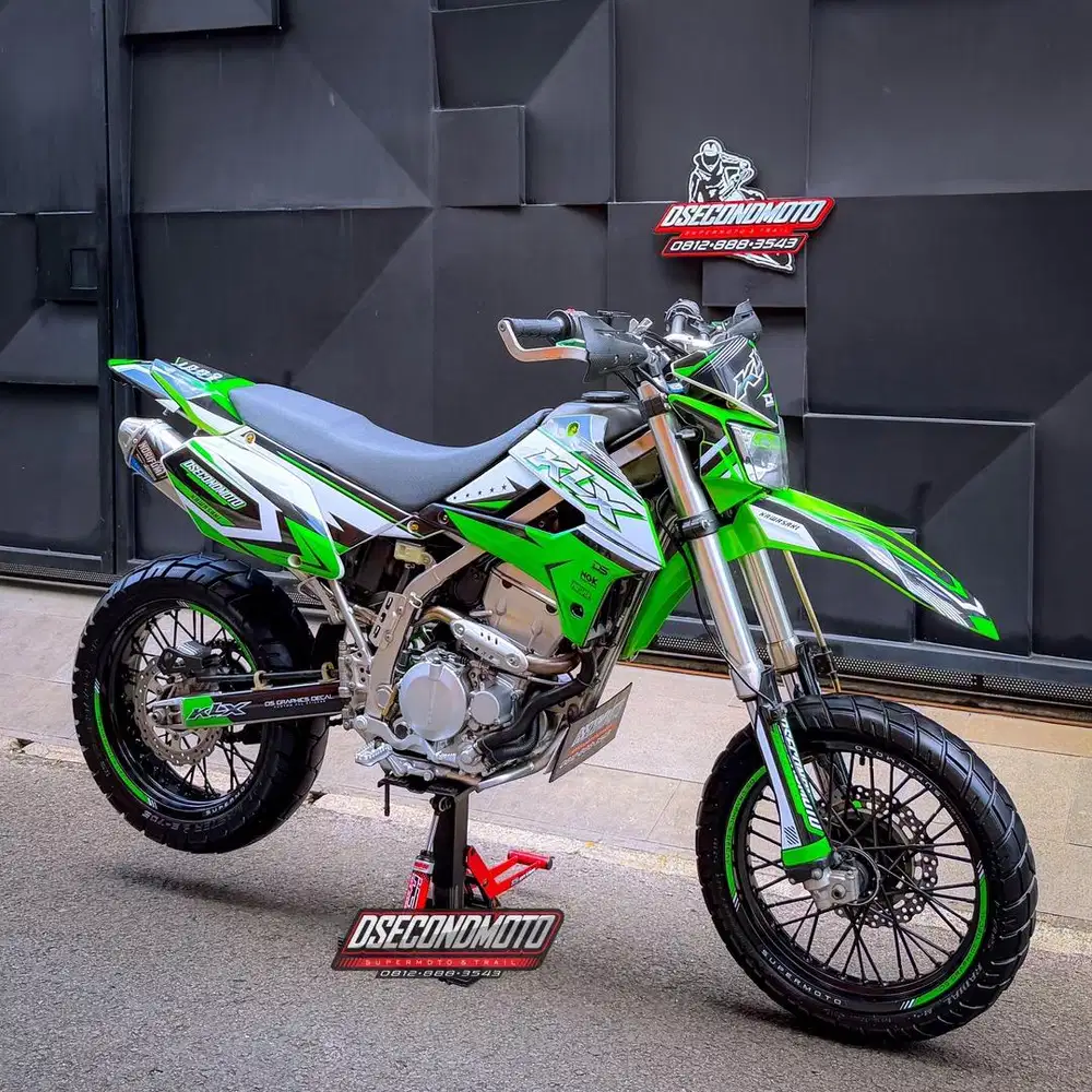 KLX 250 SUPERMOTO‼️ D TRACKER SIAP TOURING RALLY ADVENTURE TRAIL