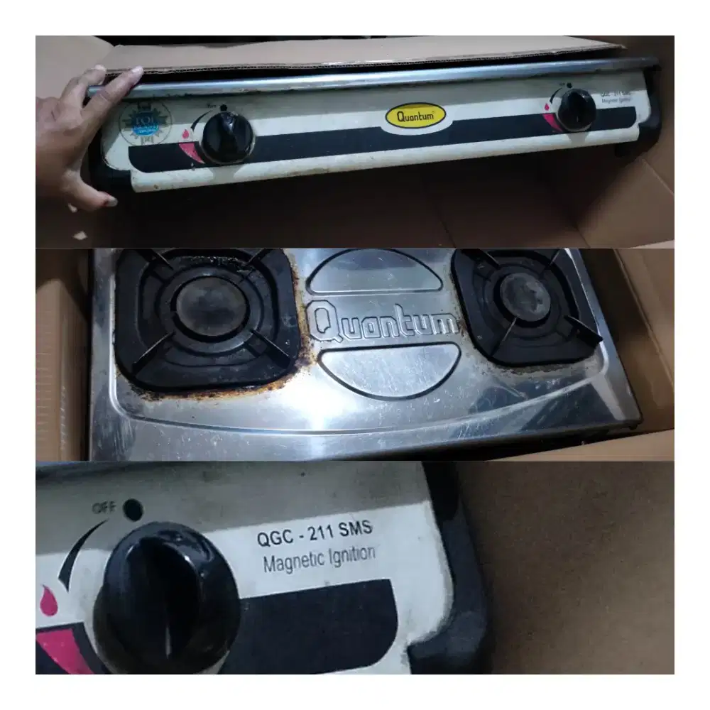 Dijual kompor quantum bekas