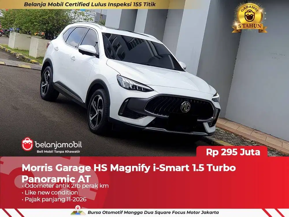 [GARANSI 5TH] Morris Garage MG HS Magnify i-Smart 1.5 Turbo 2024/2025