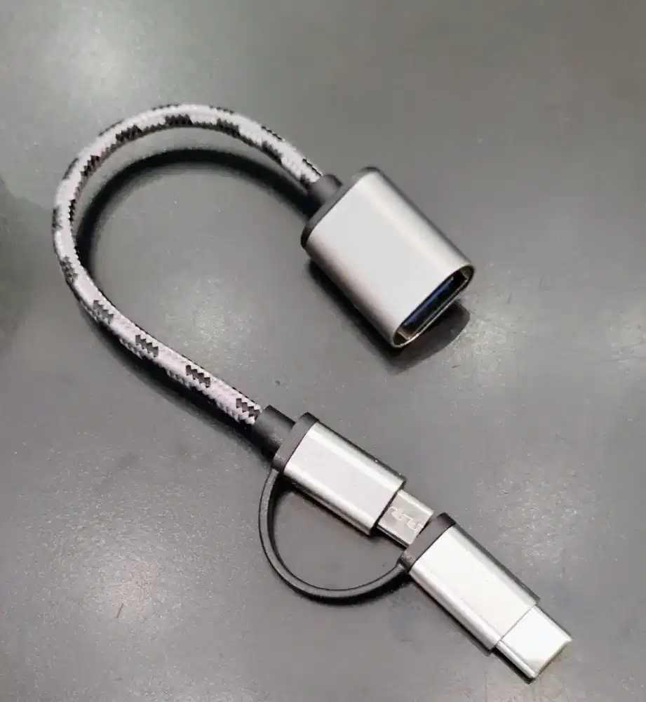 Kabel OTG 2in1 multifungsi