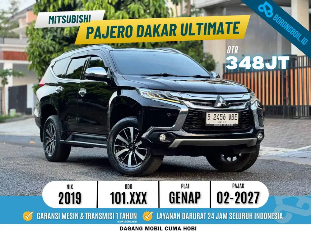 Pajero Dakar Ultimate 2019 Hitam