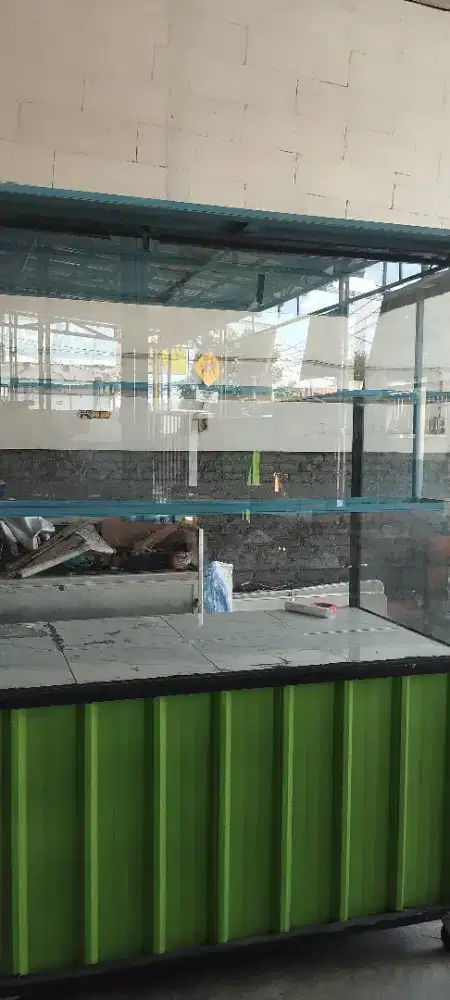 Jual rombong full kaca