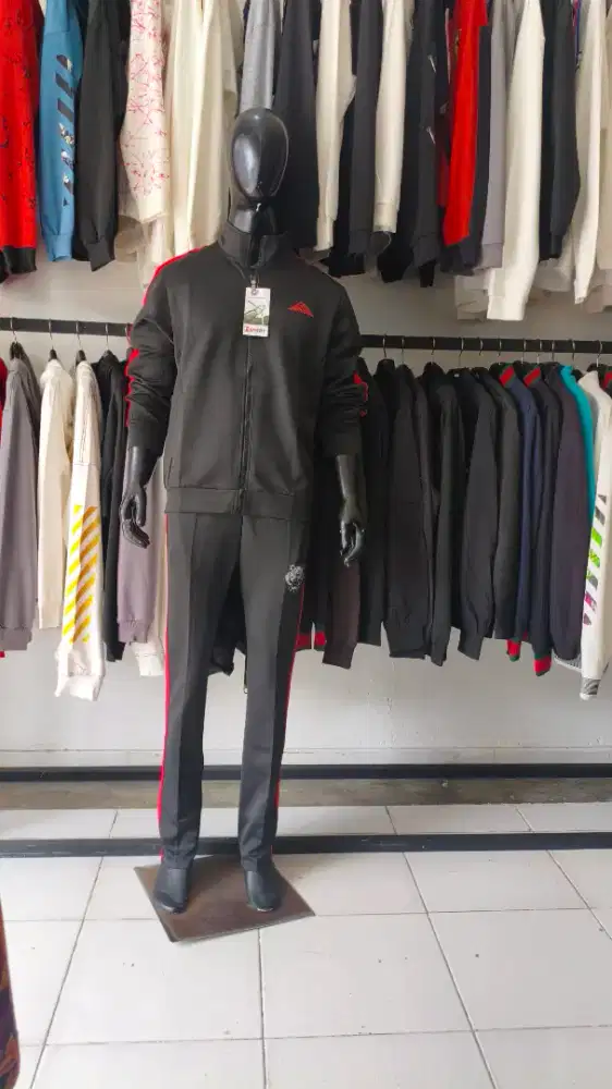 Setelan olahraga jaket trening