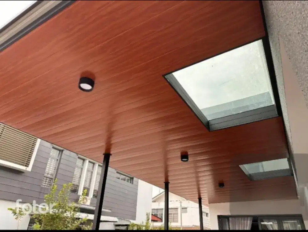 *PLAFON PVC HARGA MURAH PEMASANGAN CEPAT DAN RAPI + BERGARANSI*