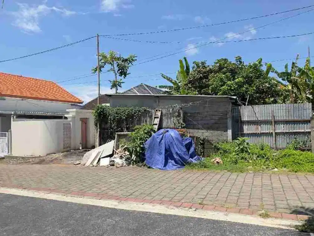 Jual Tanah Plot Kecil Luas 300m² Loksi Jl. Mecutan 7 Jimbaran dekat Kampus UNUD zona Kuning