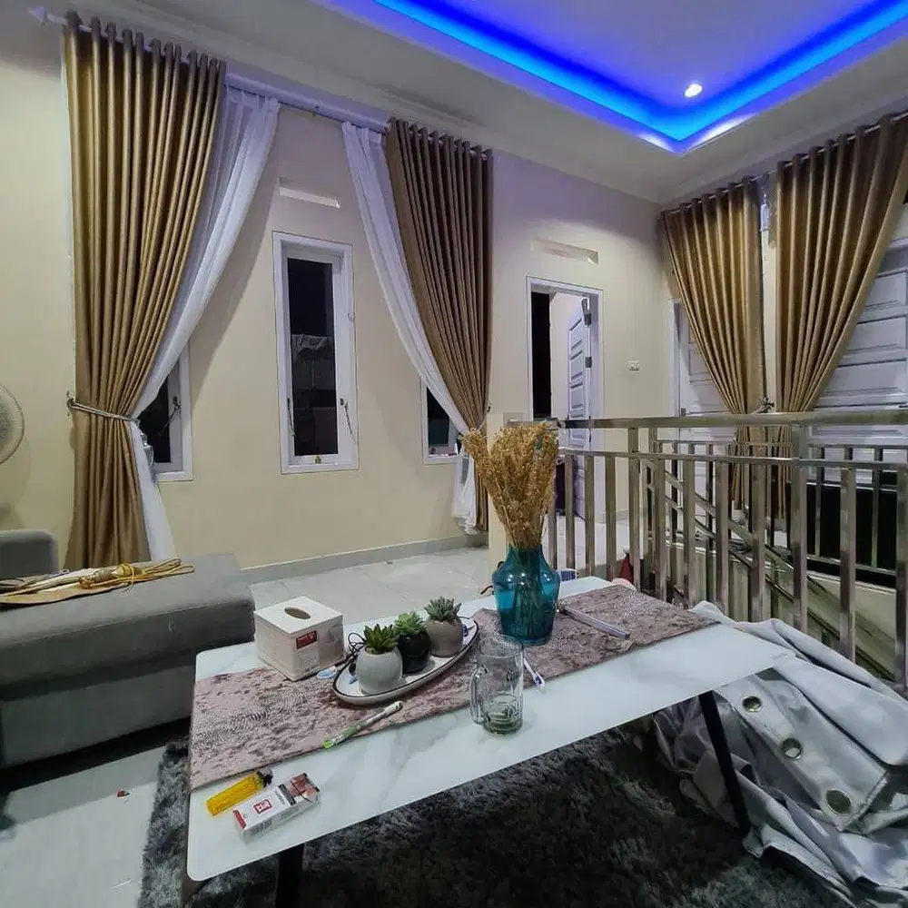 Tukang Tirai Gorden Jendela Gordyn Mewah Hordeng Terbaru Murah