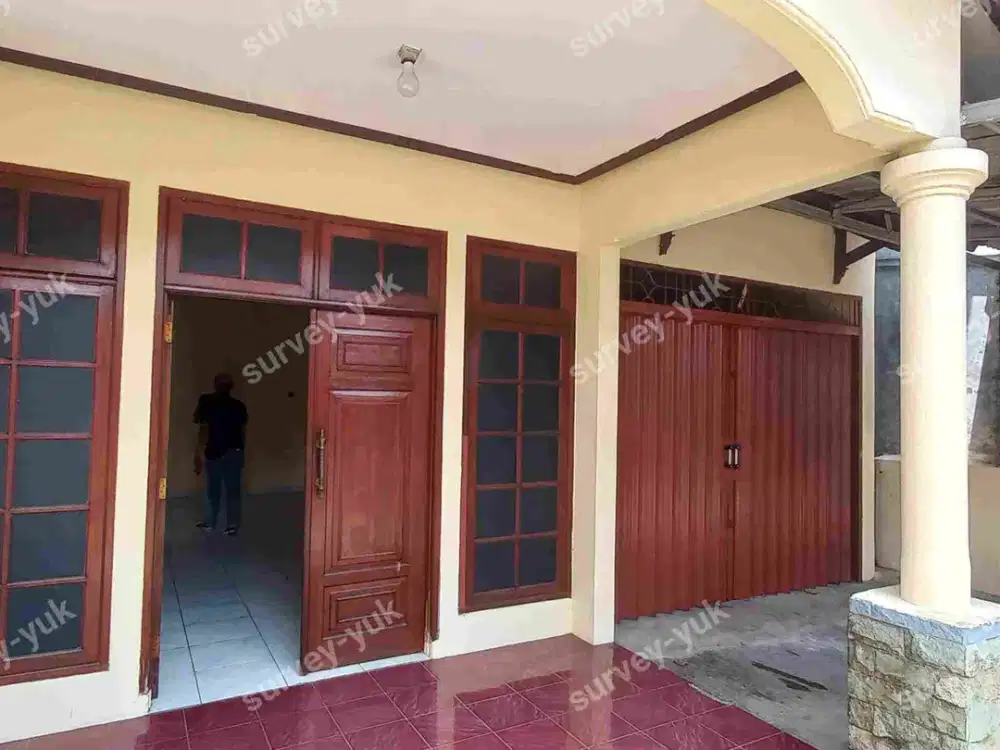 Rumah sewa pertahun lt 323 m2 shm bebas banjir 1.5 lantai pondok ranji