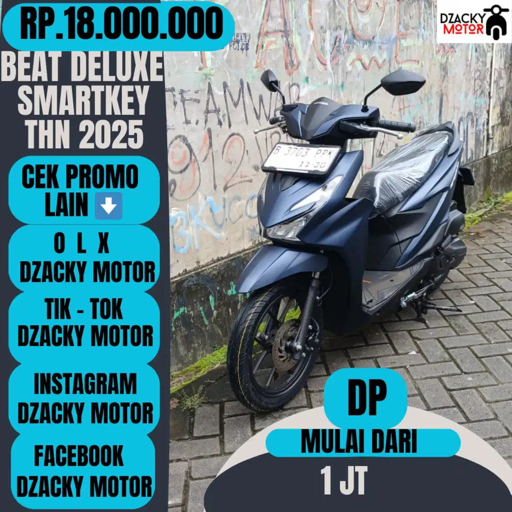 BEAT DELUXE SMARTKEY THN 2025 SECOND LIKE NEW