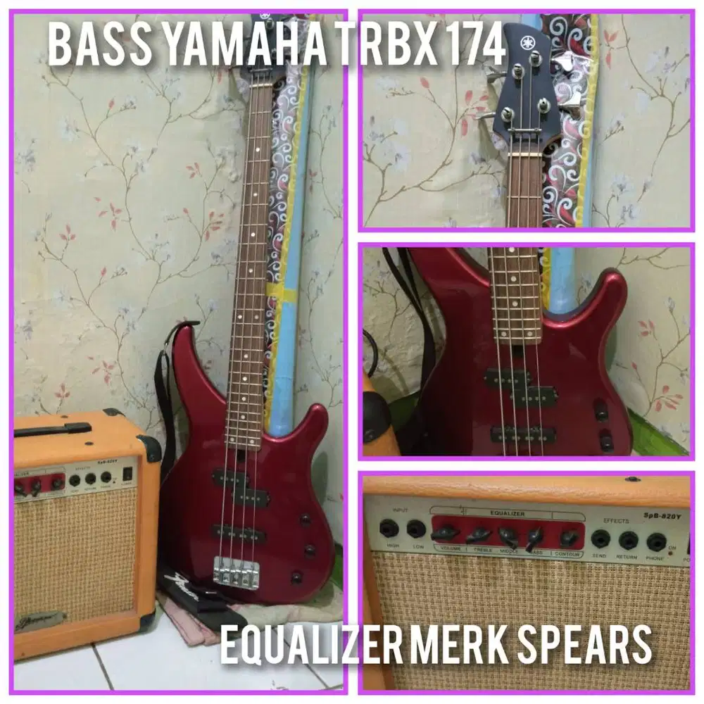 Jual santai Bass merk Yamaha Type RBX 174