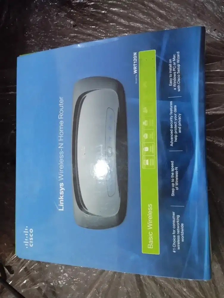 Router Linksys Murah Fullset Normal