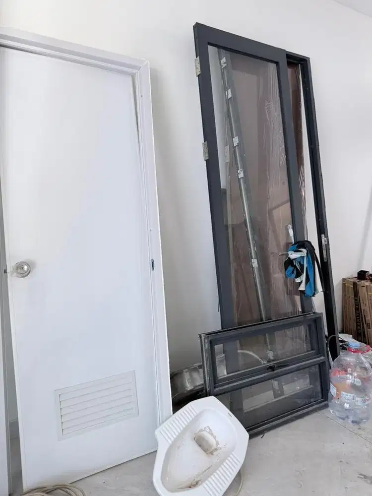 Pintu kaca, pintu pvc ,  westafel, jendela kaca