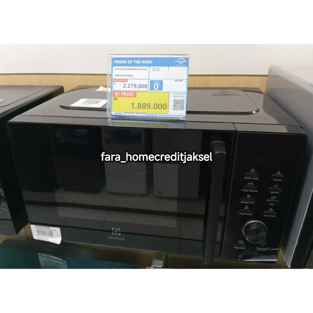 Electrolux Microwave Black