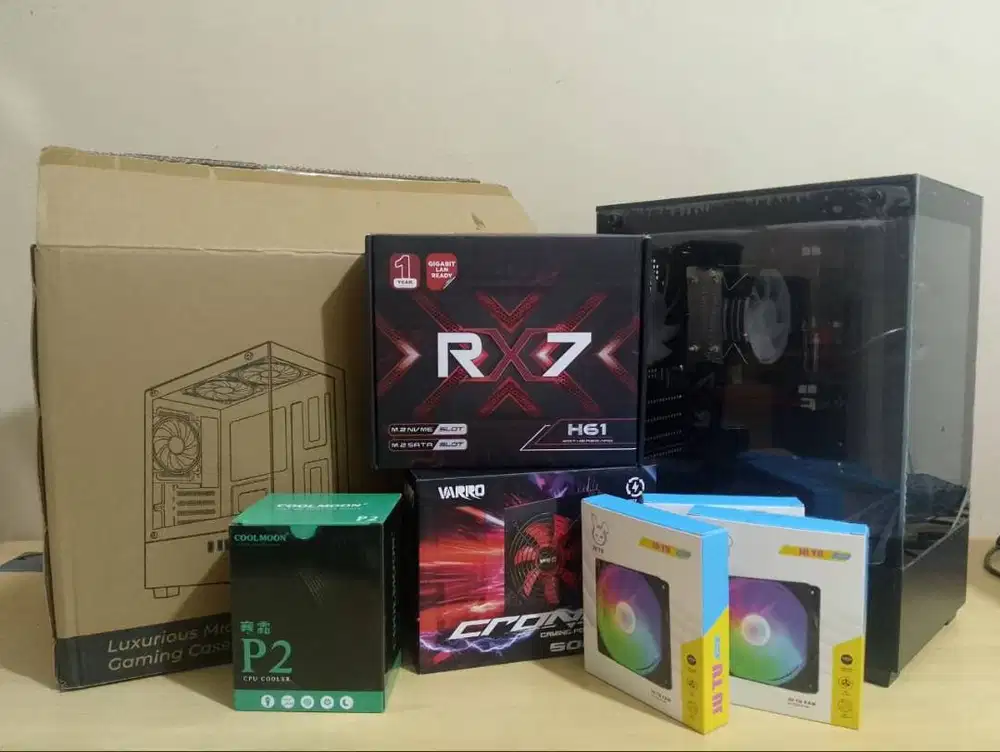 Pc baru rakit i5 ram 8gb ssd 256gb