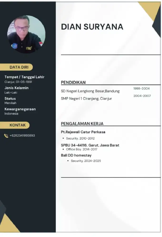 Lagi cari pekerjaan apa aja yang penting halal