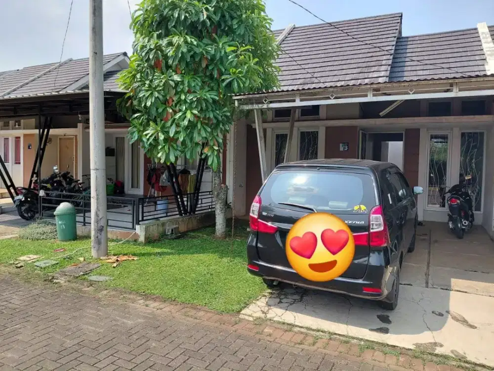 Di jual rumah dalam cluster amazone di Parung panjang Bogor