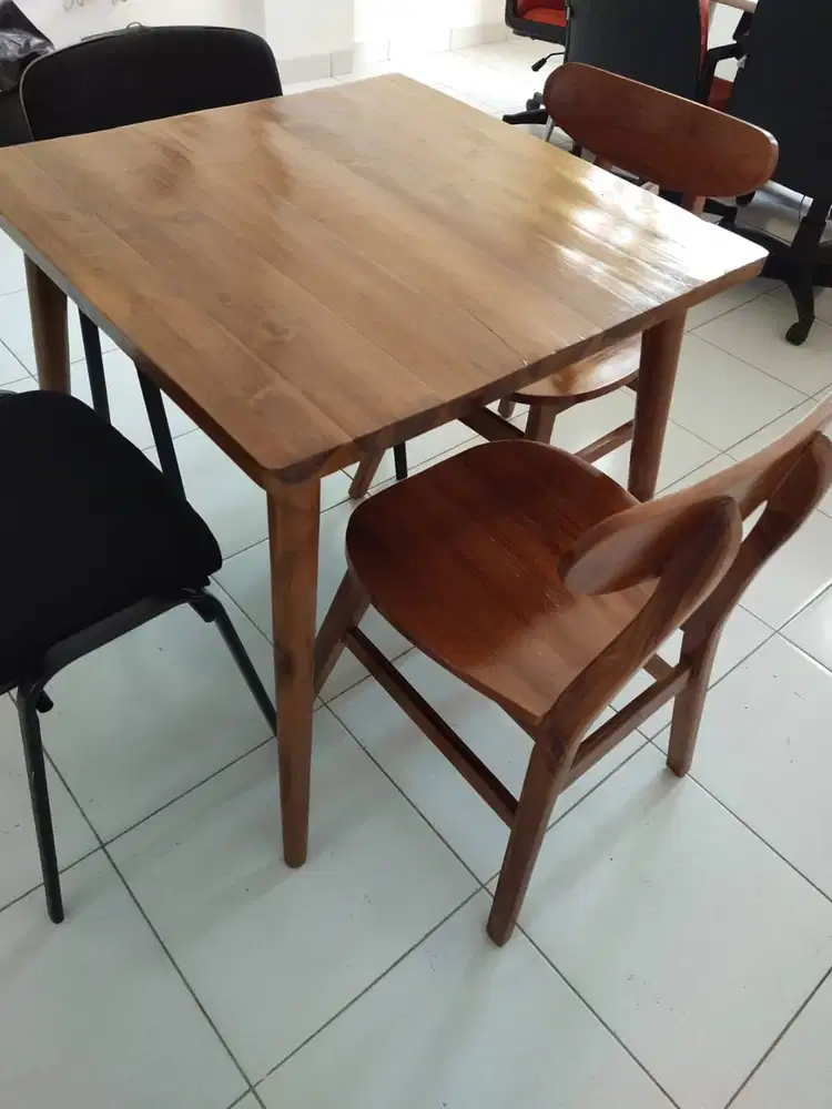 jual meja kayu jati dan kursi