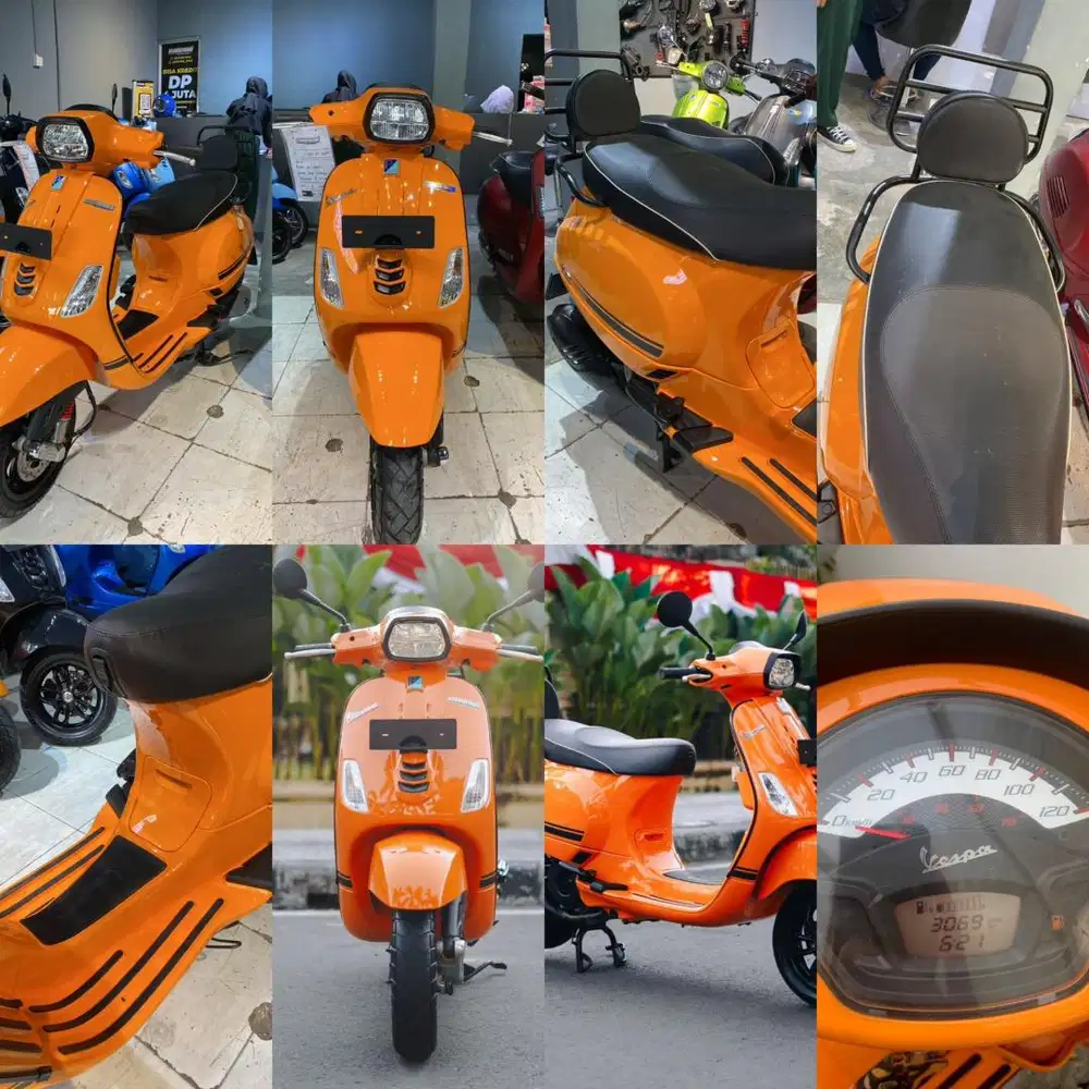 Vespa S 125 i-Get Facelift 2022 – Orange | KM Low