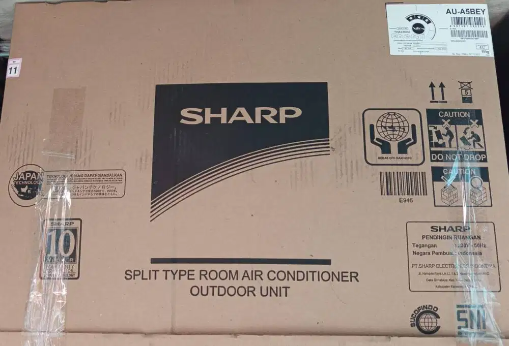 AC Sharp Non-Inverter AU-A5BEY  1/2 PK,