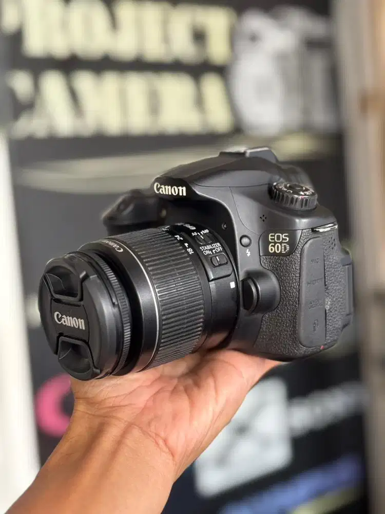 Canon 60D kit Bonus tas dan memory Siap Kerja