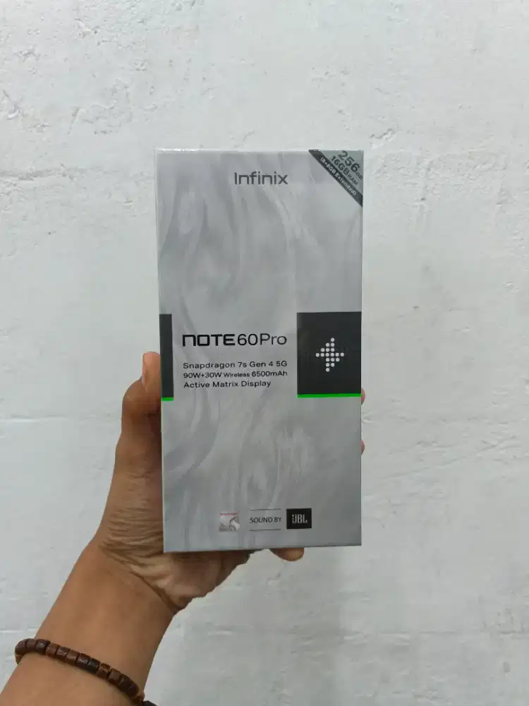 INFINIX NOTE 60 PRO RAM 16GB/256GB | BARANG BARU BERGARANSI RESMI
