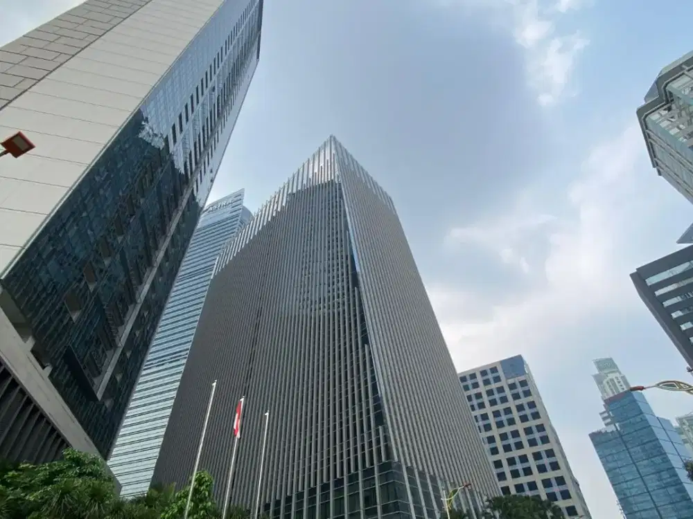 DISEWAKAN KANTOR Bare Condition Sudirman 78 dekat MENARA ASTRA