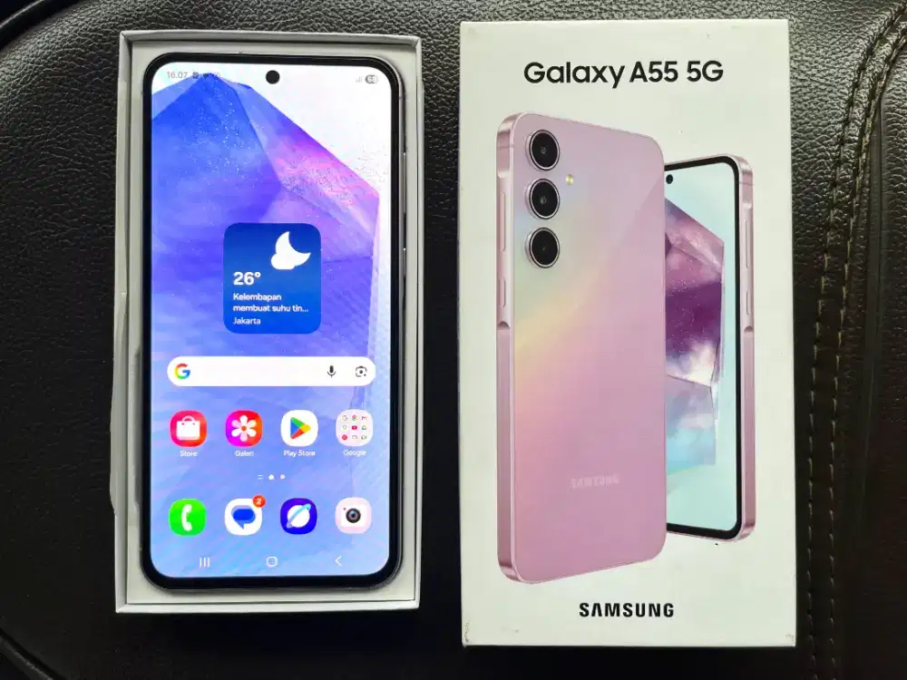 Samsung A55 5G Ram 8/256Gb fullset mulus no minus