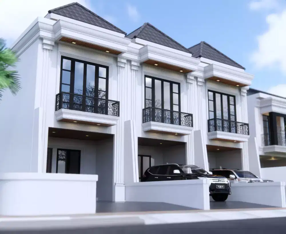 Rumah mewah SHM rawamangun jakarta timur