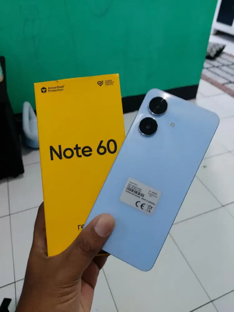 realme note 60 ram 6/128 fullset