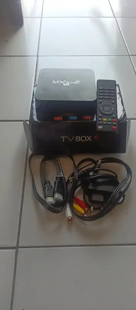 Android TV box merk MXQ 4K PRO 5G
