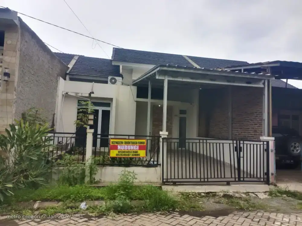 Disewakan rumah di metro cluster royal garden