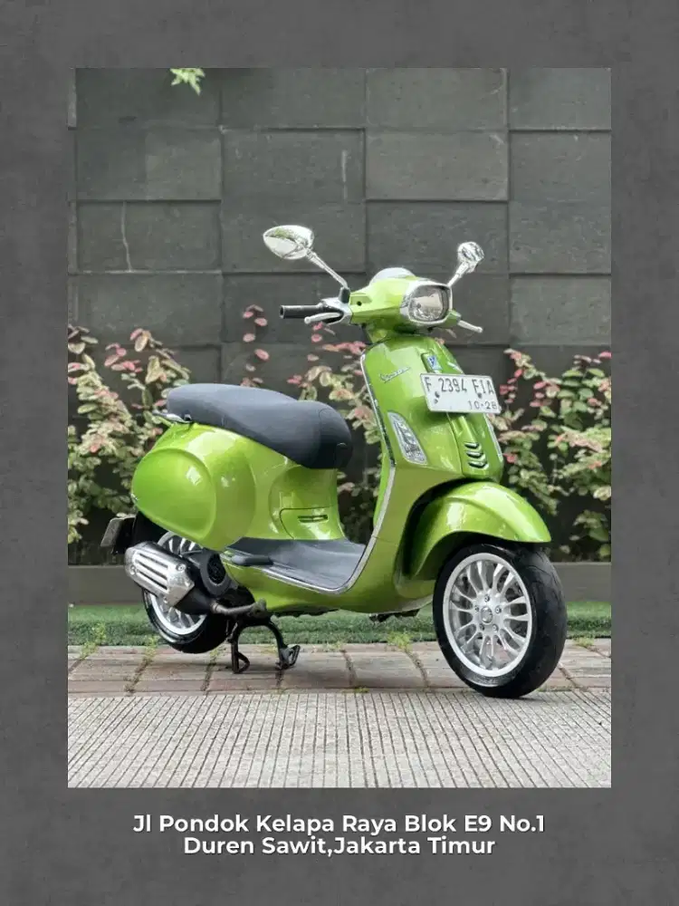 VESPA SPRINT 150 IGET ABS TAHUN 2018 PERFECT CONDITION