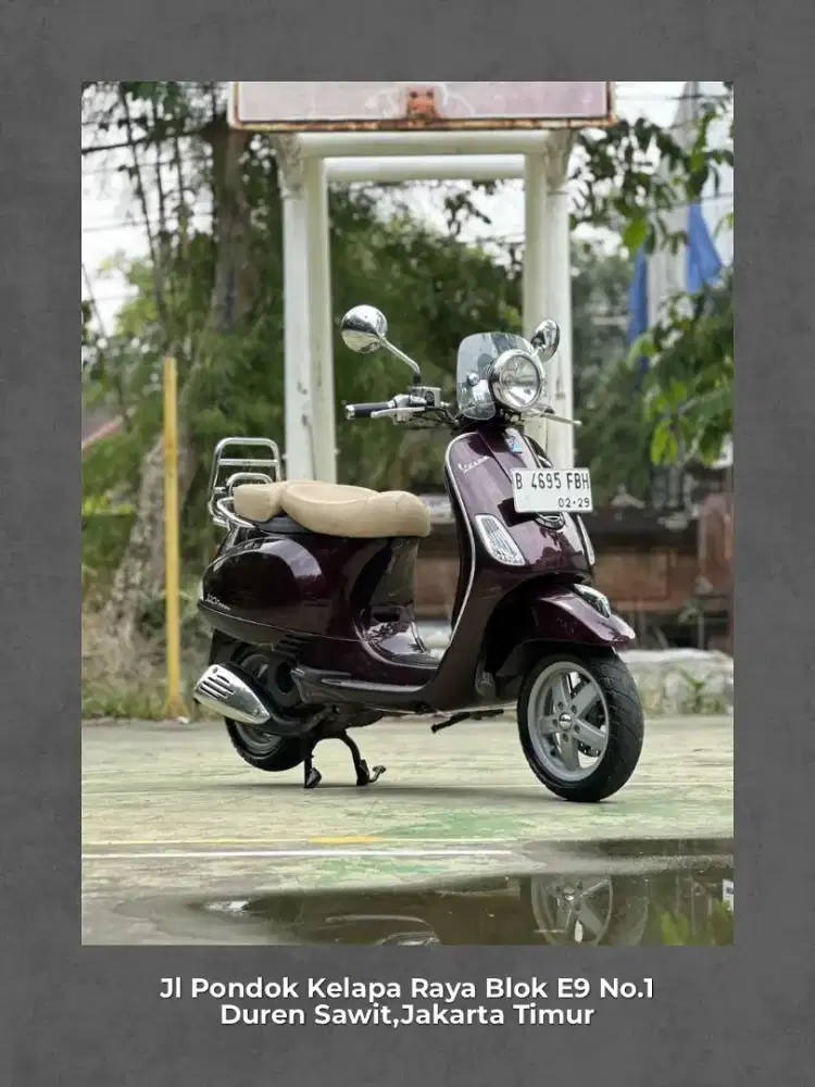 DIJUAL VESPA LXV 150 3V TAHUN 2014 PERFECT CONDITION