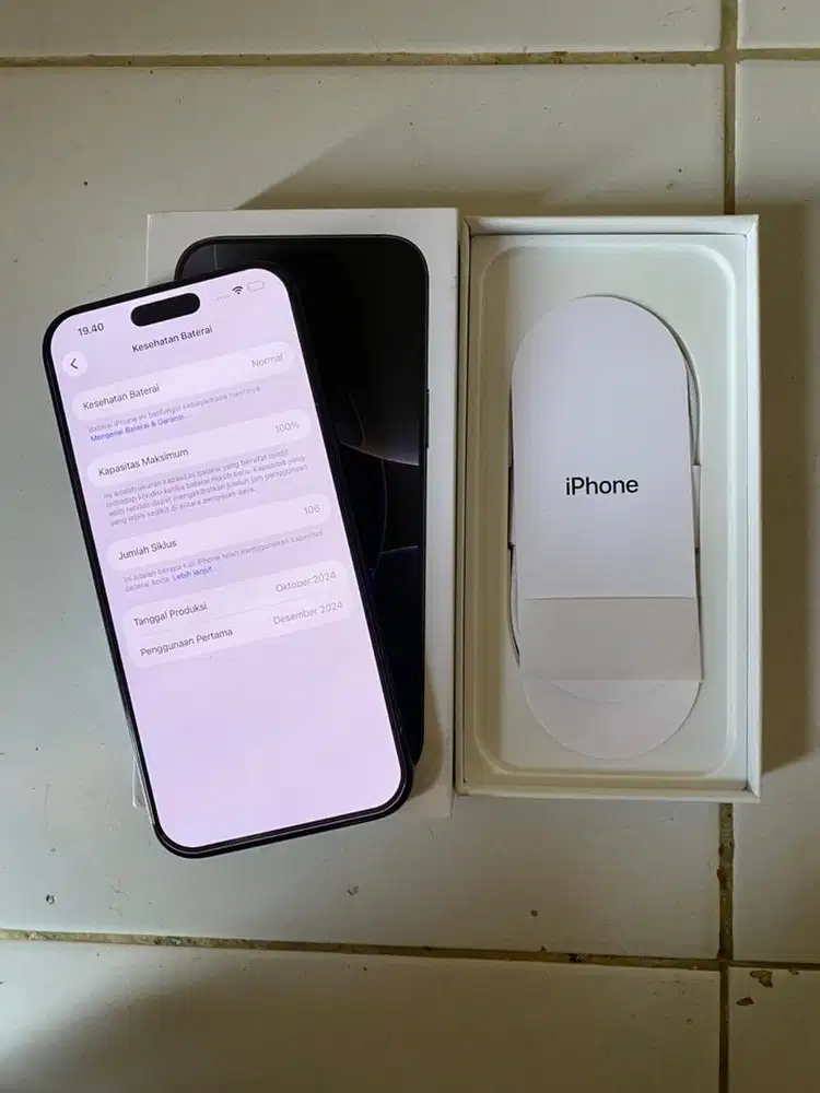 Iphone 16 pm inter beacukai 256gb