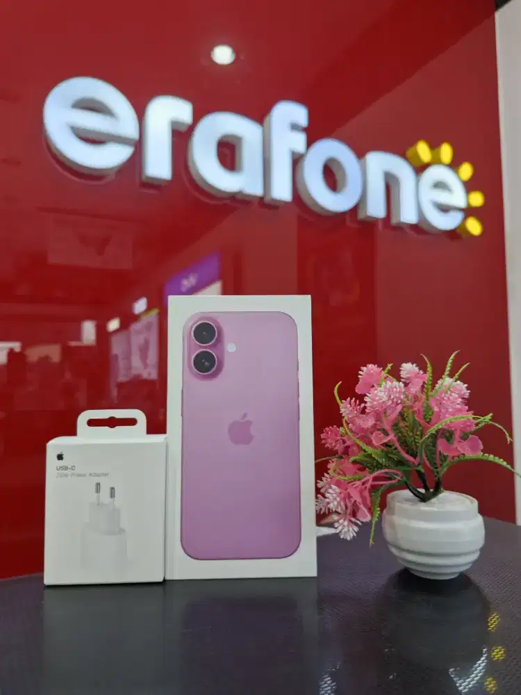 Cicilan 0% iPhone 16 Pink 128 Garansi Resmi Cukup e-KTP Asli aja