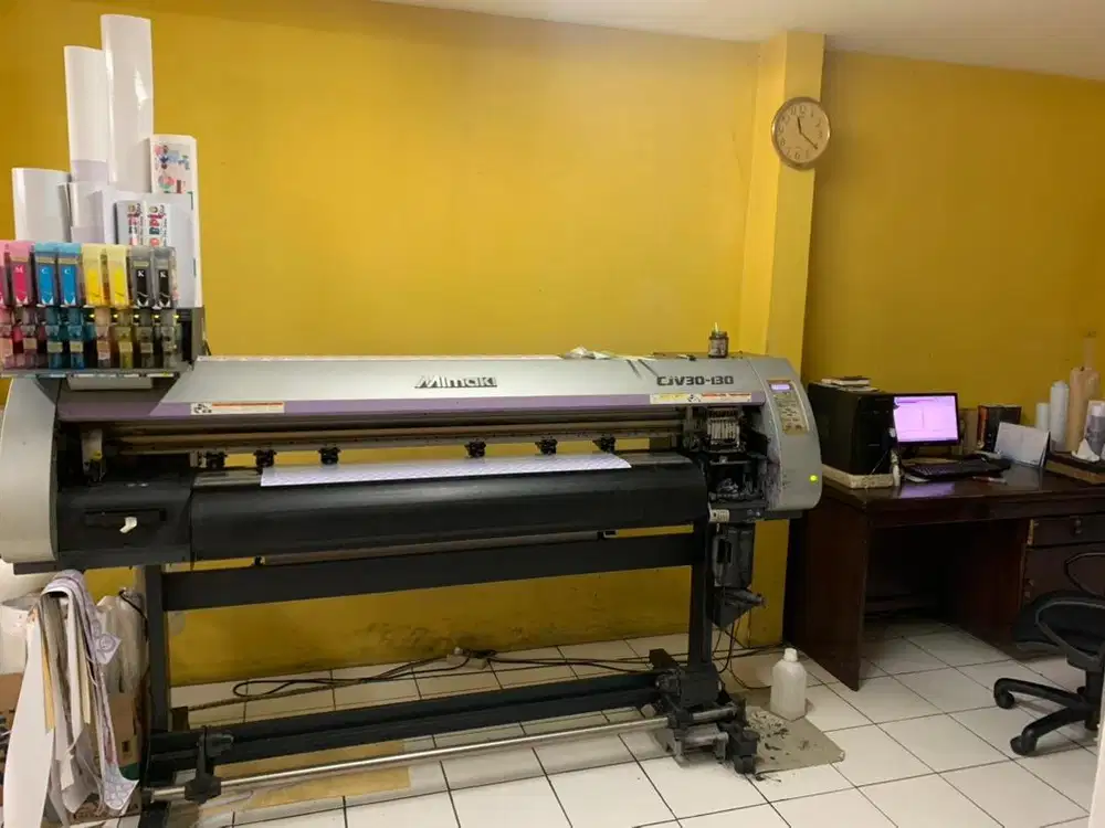 MESIN STIKER MIMAKI CJV30-130(PRINT & CUT) aefo Solvent
