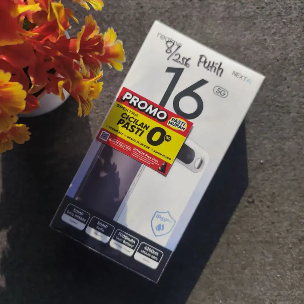 Terbaru HP Realme 16 seris spek mewah beli sekarang diskon langsung 3%