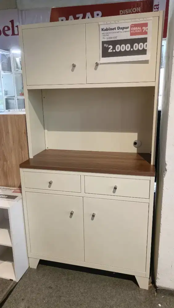 LEMARI KABINET DAPUR BESI MURAH SELMA INFORMA