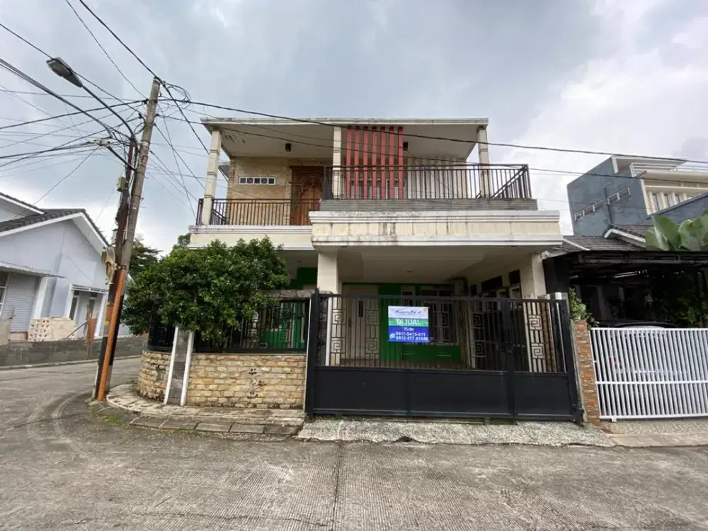 Jual Rumah Posisi Hook 2,5 Lantai Di Cendana Residence Pamulang Dekat Akses Tol BSD Serpong