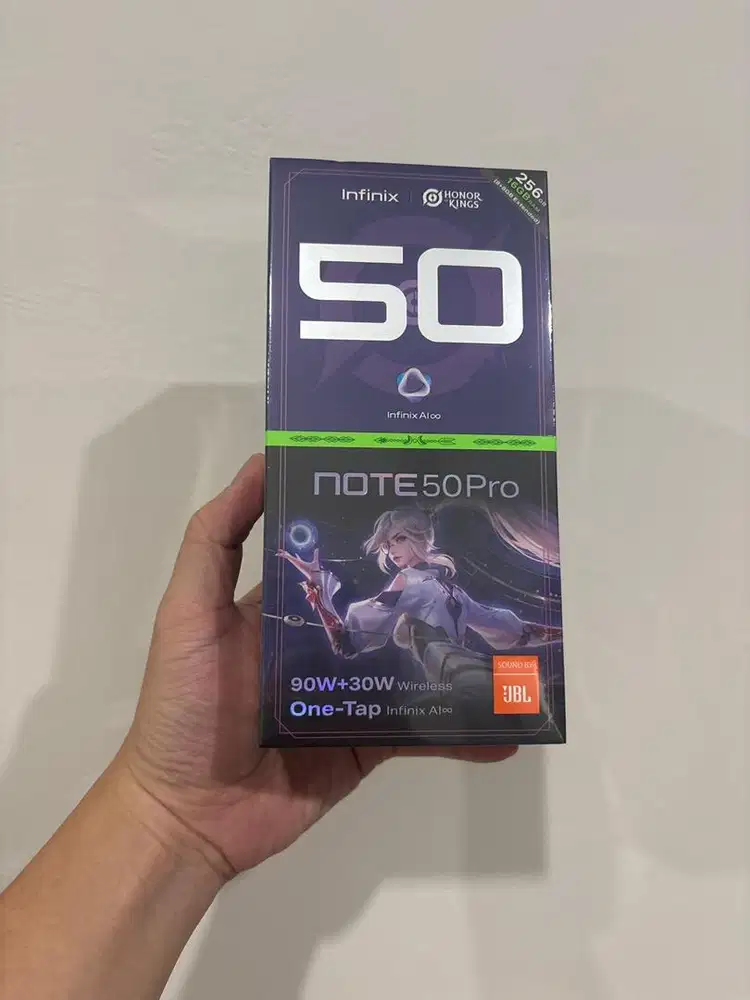 {BARU} Infinix Note 50 Pro 8/256, SEGEL Garansi Resmi, Bisa COD
