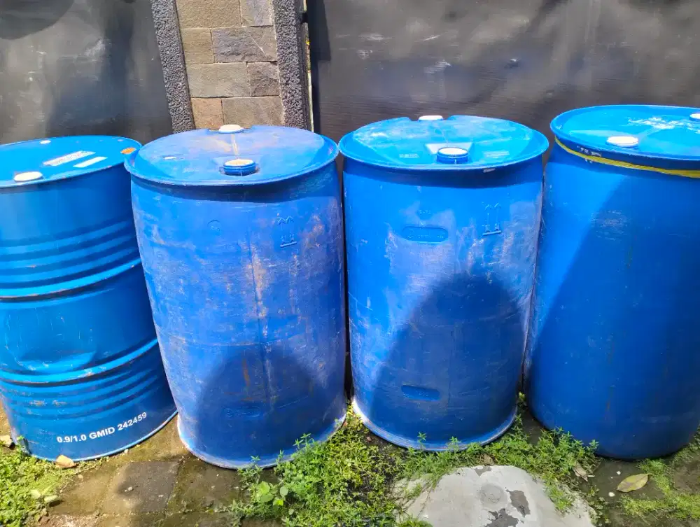 Drum Plastik Bekas Alkohol isi Bersih