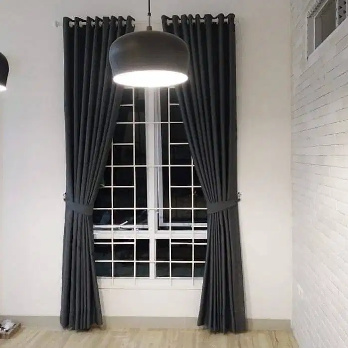 Cod Gorden Blackout Pasang Skat Klinik Hordeng Pintu Gordyn Vitrase