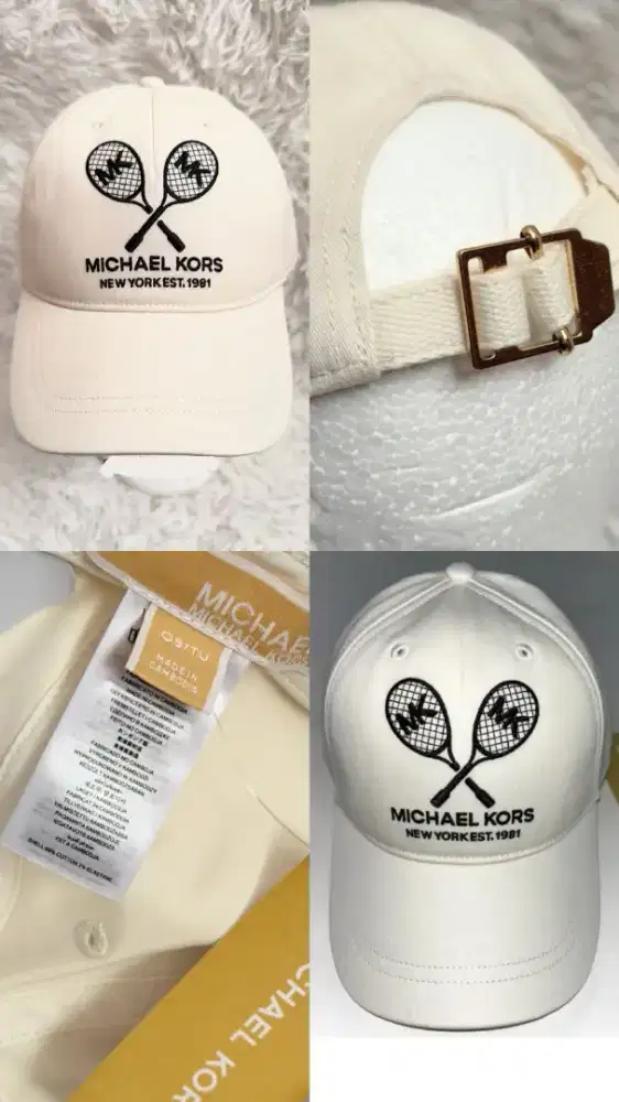 Topi MK Original Pria dan Wanita Baru Mulus Full Tag harga nego