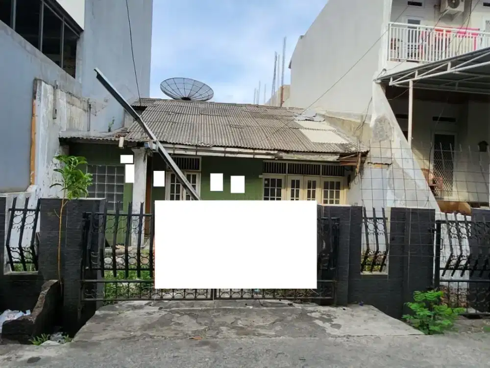 Ss.2726 - Murah !! Rumah Tua 7 x 15 Cocok untuk Usaha di BCS Kelapa Gading Hadap Selatan