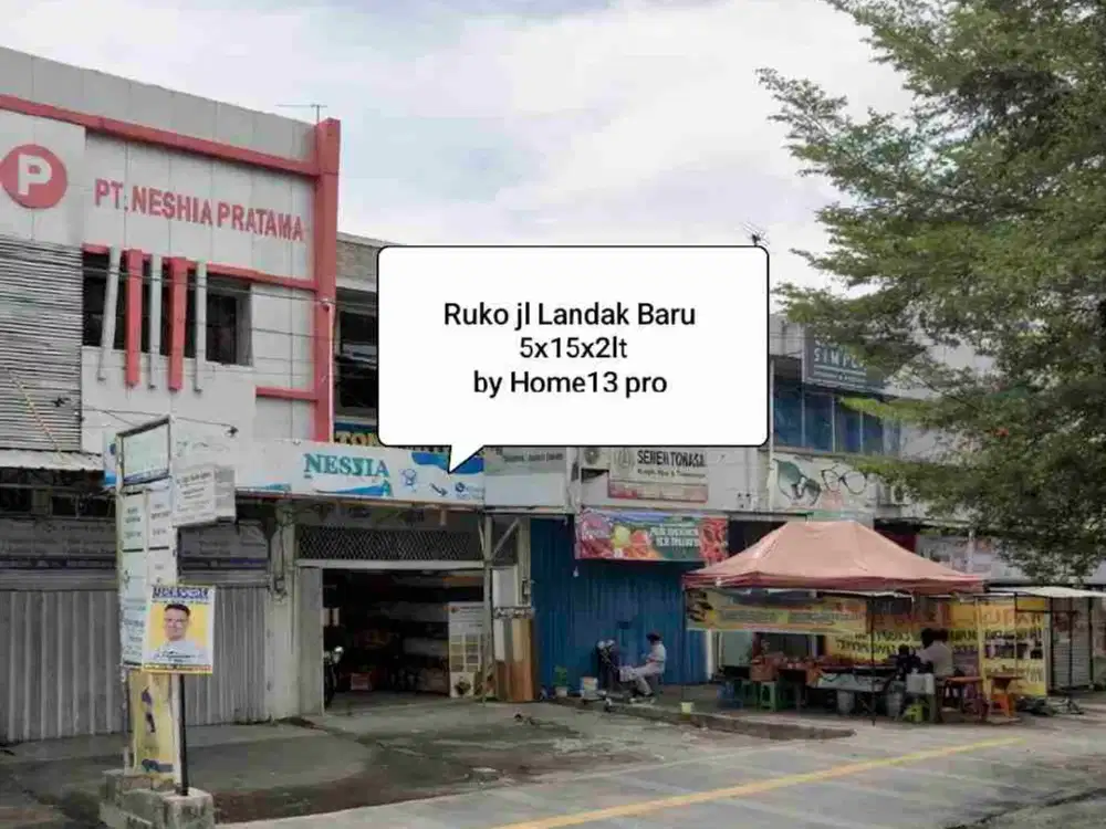 Ruko jl Landak Baru Makassar dekat pettarani veteran Alauddin