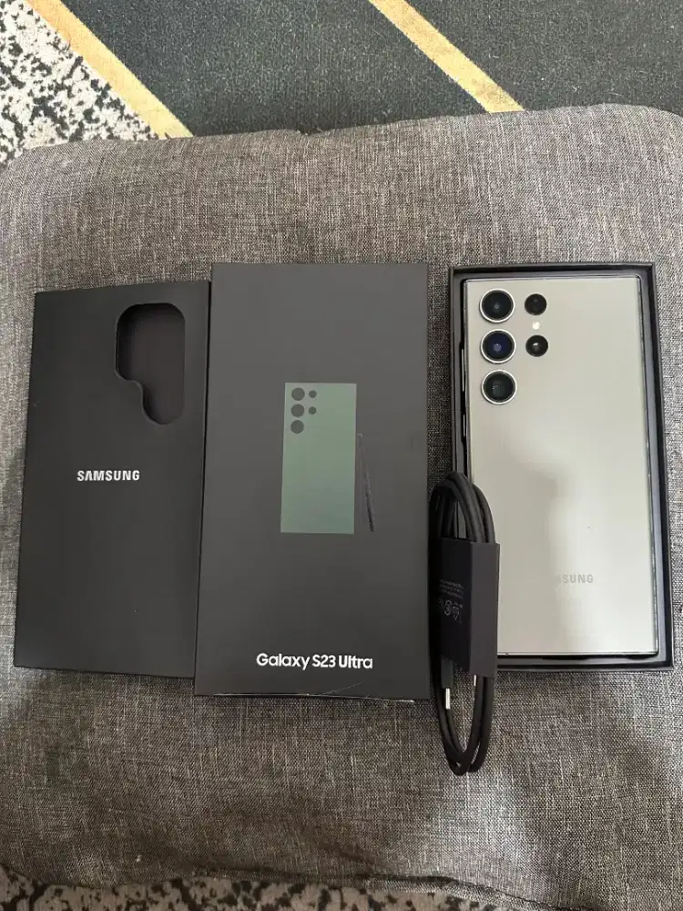 Samsung S23 Ultra 12/256 Green Mulus Resmi Sein Fullset