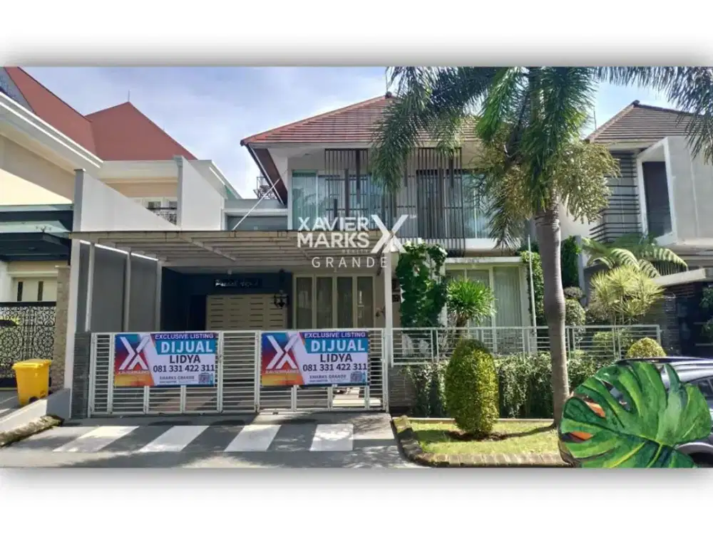 DIJUAL RUMAH MEWAH DI PERMATA JINGGA SUKARNO HATTA MALANG