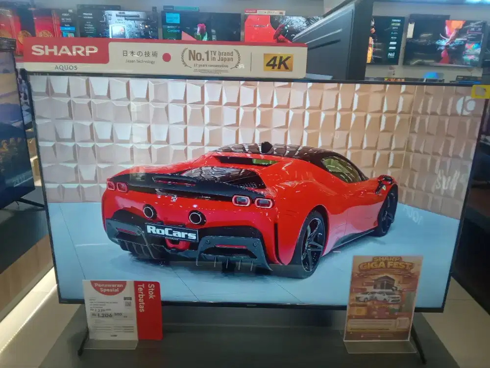 New LED SHARP 55HJ6000