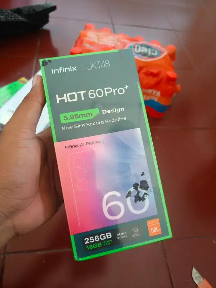 New Infinix hot 60 pro plus ram8/256 garansi resmi 1 tahun
